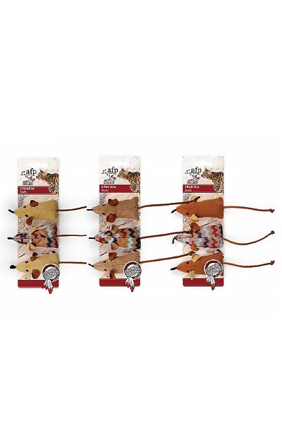 Afp Dream Catcher - Plush Mouse Toy 3 Pieces
