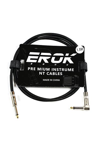 Choice 1.5m-dark Erok 1.5m/3m/6m/10m Premium Guitar Cable 1/4 Inch Instrument Cable-super Durable Guitar Ch