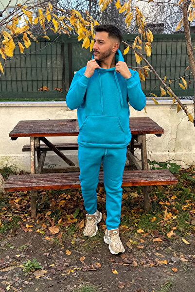 CMZ COLLECTİON SET DE TRENING NOU UNISEX TURCOAZ MĂRIME MARE