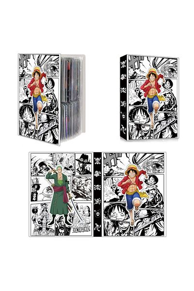 Choice Hzw-10 240pcs Card Album Book Naruto Dragon Ball Goku Vegeta One Piece Luffy Zoro Map Letter Holder