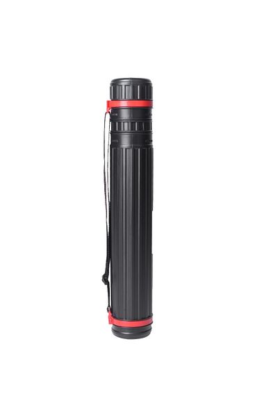 Choice Black Plastic Art Storage Tube Box New Adjustable Scalable Painting Cylinder With Shoulder Straps Dr