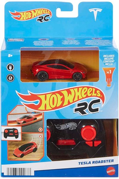 HOT WHEELS Tesla Roadster 1:64 Remote Controlled Car