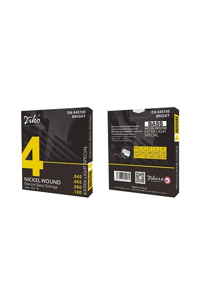 Choice Dn-045100 Ziko Electric Bass Strings 4/5/6 String Bass Carbon Steel Hexagonal Alloy Beginner Profess