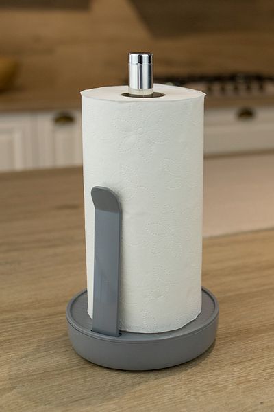 Prima Nova Gray Countertop Paper Towel Holder