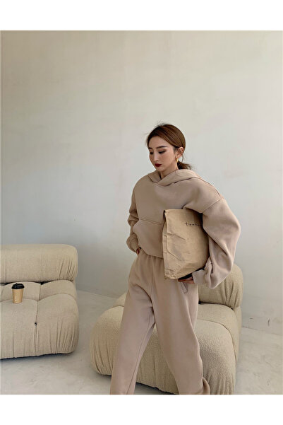 CMZ COLLECTİON OVERSIZE Φόρμα unisex από βιζόν με χοντρές 3 κλωστές