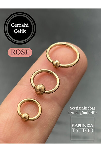 Karınca Piercing Klasik Halka Piercing Conch Orbital Daith Snug Rook Dudak Ka...