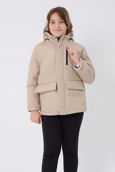 freemen Sports Girl Sports Coat - 3 Pocket with Fur Door Water and Wind Proof