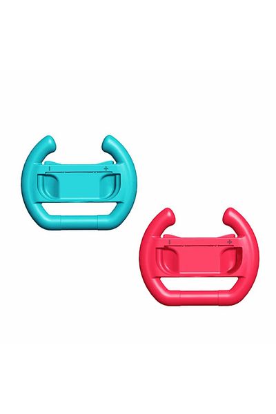 Choice 218 2 Pcs Gaming Racing Steering Wheel Grip For Nintendo Switch Oled Joy Con Controller Grip Racing