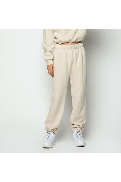 FUNSTYLE Jogger Elastic Leg Raised Winter Cream Φούτερ