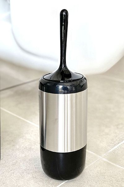 Prima Nova Black Lima Toilet Brush