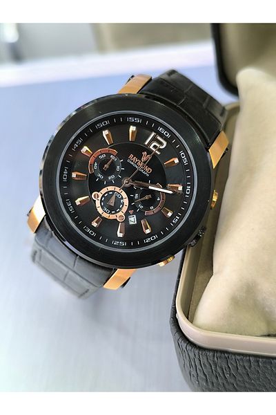 Raymond Leather Cord Men's Wristwatch