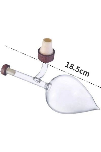 OLOEY Peach Type Round/peach Shaped Transparent Red Wine Aerator Portable Red Wine Bottle Pourer And Quick