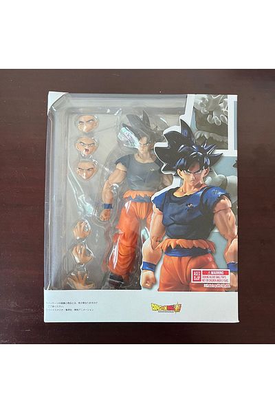 Choice With Box Dragon Ball Figures Super Son Goku Migatte No Goku Kizashi Action Figure Gbz Joint Movable
