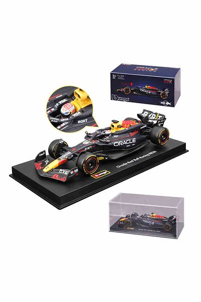 Choice No.1 Dust Cover Bburago 1:43 Red Bull Racing Rb20 F1 Model #1 Verstappen #11 Perez Alloy Car 2024 Se
