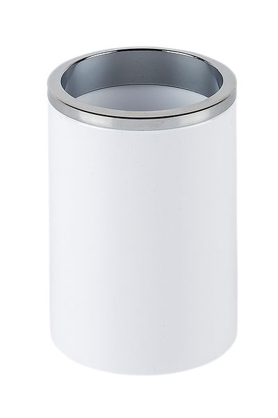 Prima Nova Lenox White Toothbrush Holder