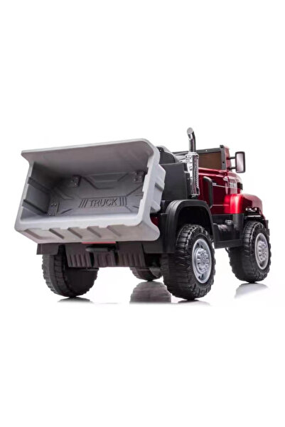 Fab N Funky شاحنة/سيارة تعمل بالبطارية، موسيقى، أضواء، بلوتوث، جهاز تحكم عن بعد، مشغل MP3 - للأطفال من سن 3 سنوات فما فوق، أحمر