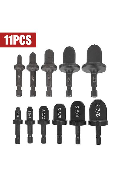 Choice 11 Pcs 11pcs Tube Pipe Expander Hexagonal Handle Metal Copper Pipe Takeover Tool Air Conditioner Rep