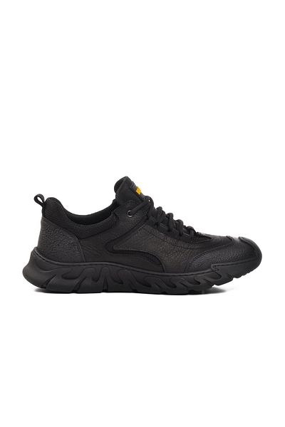 Bulldozer 250078   Black Nubuck Leather Men's Casual Shoes