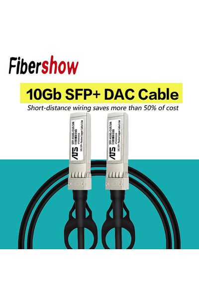 Choice كابلات نحاسية سلبية 3 متر AWG30 10 جرام Sfp للتوصيل المباشر كابل DAC كابل سلبي للتوصيل المباشر 0.5-10 متر