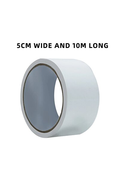 Choice شريط قماش أبيض 5 سم 10 متر بألوان متعددة لحماية الأنابيب وختم الأبواب ...