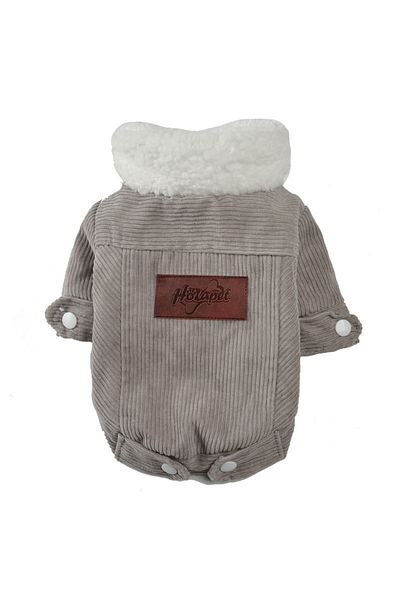 Choice L Gray Winter Warm Dog Clothes For Small Medium Dogs Cats Fleece Puppy Kitten Jacket Coat Schnauzer