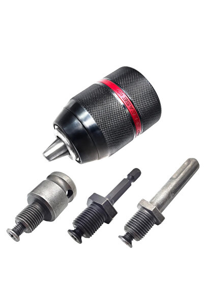 Choice طقم رأس وساق معدني عالي التحمل 1/2-20UNF 13 مم رأس مثقاب بدون مفتاح سد...