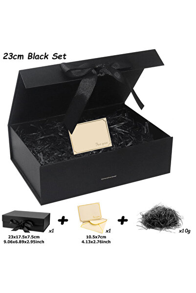 Choice 3 Sizes Available Luxury Magnetic Gift Box With Lid Ribbon Lafite Gras...