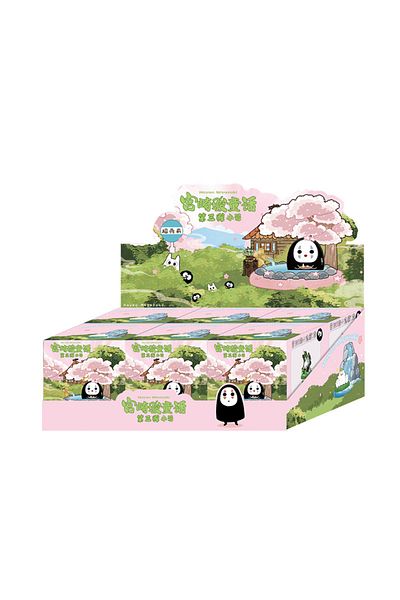 Choice 6pcs Whole Box 1040-253 Anime Totoro Blind Box Hayao Miyazaki Fairy Tale Elves Mysterious Box Anime