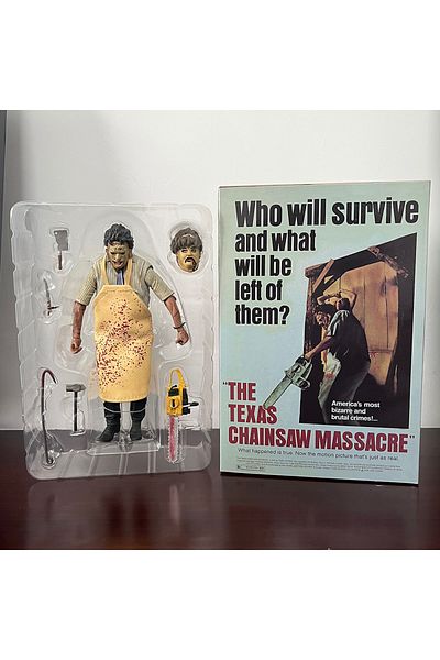 Choice Leatherface With Box Neca Pennywise Leatherface Figure Joker Stephen King Clown Ultimate Horror Toy