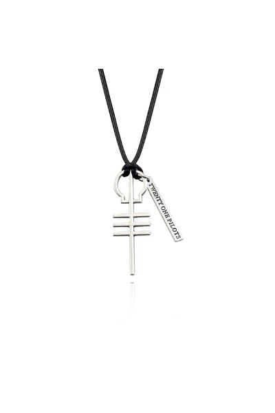 Choice Necklace Twenty One Rock Band Necklaces & Pendants Cord Bff Best Friends Skeleton Necklace Punk Men