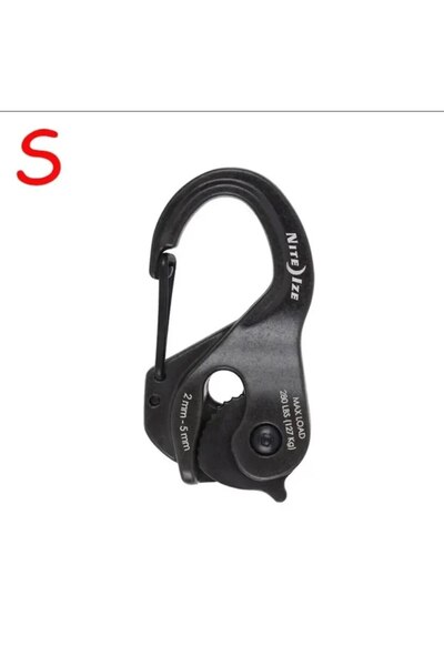 Choice مقاس S، مشد حبل معلق من الألومنيوم المصبوب بدون عقدة، رباط ذاتي القفل،...