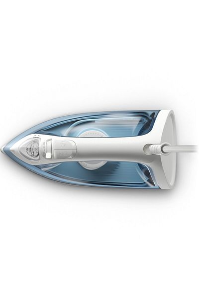 Philips Fier de calcat Philips DST2010/90 Seria 2000, debit de abur 25g/min, Calc Clean, 250 ml, Albastru