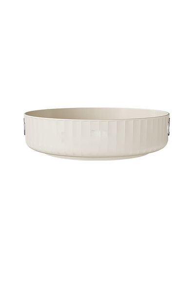 Choice 1pcs Creamy White Rotatable Round Tray Countertop Multi Purpose Storage Tray Rotating Storage Rack