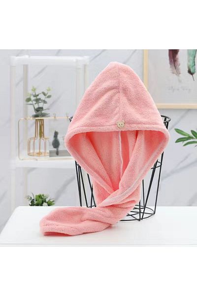 Choice 3pcs pink 10Pcs Quick Dry Hair Quick Drying Microfiber Towels Bathroom Bathroom Accessories Nursing