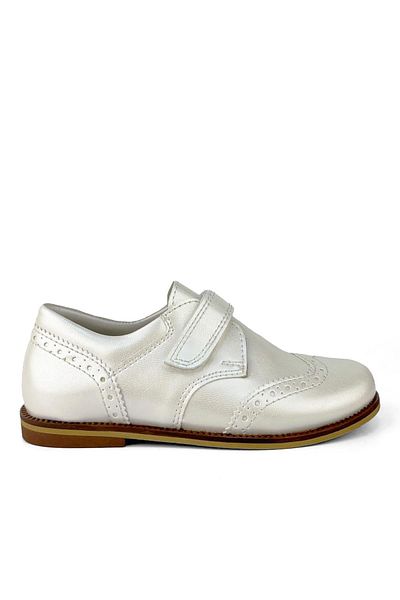 Cici Bebe Ayakkabı Boy's Cream Patent Leather Circumcision and Classic Shoes
