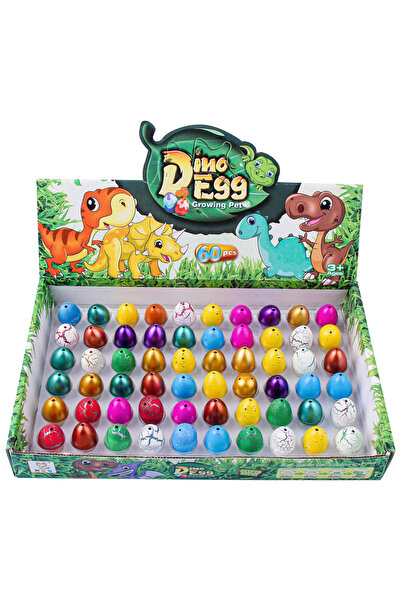 Choice مجموعة متنوعة من ألوان Sunpao، 60 بيضة ديناصور سحرية، تُفقس في الماء، ...