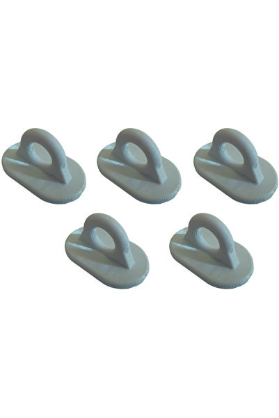 deşilmez Yapıştırmalı Halka Askılık - 5 Adet