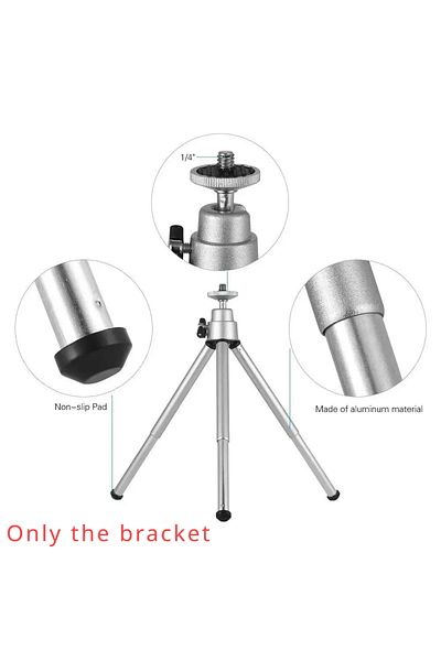 Heinast Only The Bracket Mini Flashlight Keychain Light Cob Work Light Usb Rechargeable Lamp With 90° Foldab