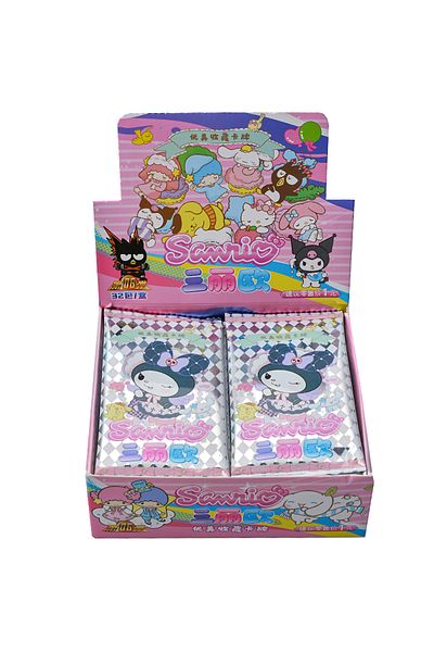 Choice 160Pcs Cards/Box Anime Sanrio Kuromi Hello Kitty Cartoon My Melody Cinnamoroll Collectible Game C...