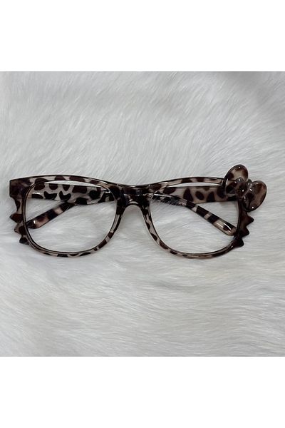 Choice Only Glasses Frames Kawaii Sanrio Leopard Print Eyeglasses Frames Hello Kittys Accessories Cute Beau