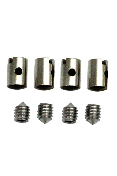 Choice 8 قطع 8 قطع حلمات كابلات بدون لحام 5 مم خنق الخانق للدراجات النارية وا...