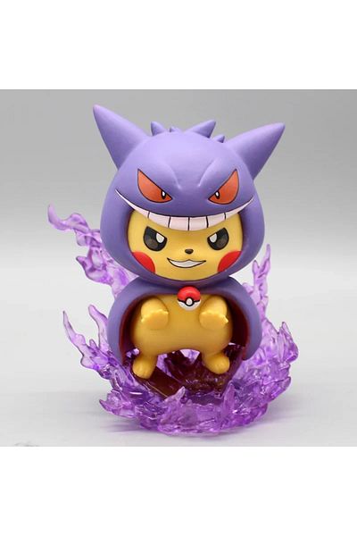 Choice With Box Gengar 12cm Pokemon Figure Pikachu Cos Gengar Charizard Model Doll Collectible Toy Gifts Ca