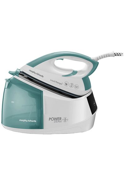 morphy richards Morphy Richards Power steam Intellitemp 333300 ironing station, 2600W, 1.5 l, steam 110g/min, Green