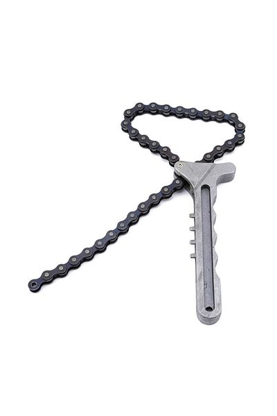 Choice Black High Quality Adjustable Car Engine Oil Filter Chain Grip Wrench Spanner Remover Tools Plier C