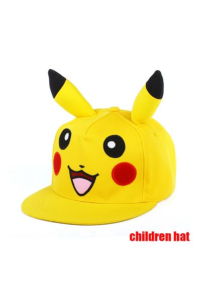 Choice 1 Anime Figure Pokemon Baseball Cap Pikachu Hat Adjustable Pokemon Cosplay Hip Hop Cartoon Adult Ha.