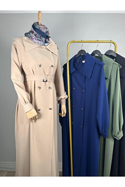MODA 0301 Gömlek Yaka Kuşaklı Trenckot