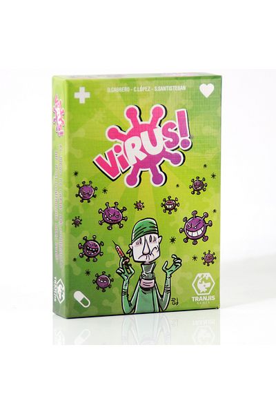 Choice Light Grey In Spanish Version In English Virus Card Game The Contagiously Virus 2 Card Correct Versi