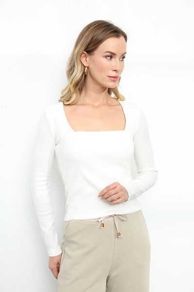 Qutu Butik 3301 Square Collar Kaskorse Body