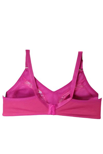 wear treasure Sutien pentru mamă, fără sârmă, fără sârmă, cu 3 cleme, detaliat din dantelă, pentru femei
