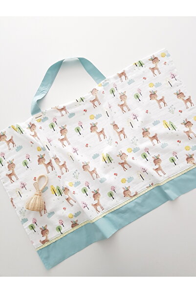 ilkimbebe Konforlu Balenli Emzirme Önlüğü , Örtüsü - 70x100 Cm , Anne Bebek